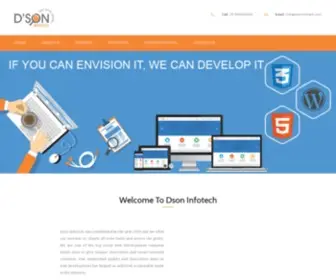 Dsoninfotech.com(Dson Infotech) Screenshot