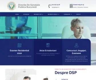 DSPB.ro(Directia De Sanatate Publica Bucuresti) Screenshot