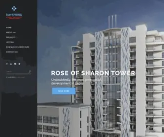 DSPDC.com(Dayspring Property Development Company) Screenshot