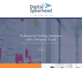 Dspearhead.com(Digital Spearhead) Screenshot