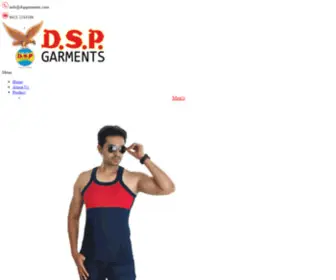 DSpgarments.com(D.S.P Garments) Screenshot