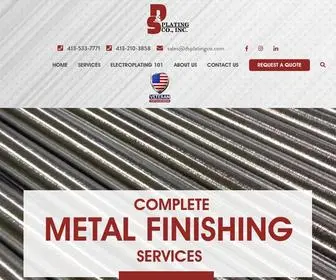 DSplatingco.com(D&S Plating Co) Screenshot