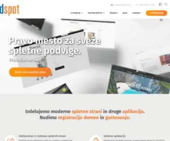 Dspot.si(Strokovnjak za Internetne Rešitve) Screenshot