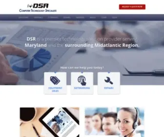 DSR-INC.com(Leading Baltimore Computer Equipment Sales & Repair) Screenshot