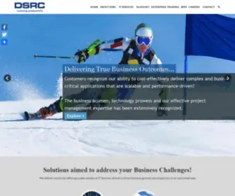 DSRC.com(Application Services & Digital Transformation Solutions) Screenshot