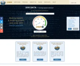 DSrdata.com.au(DSR data) Screenshot