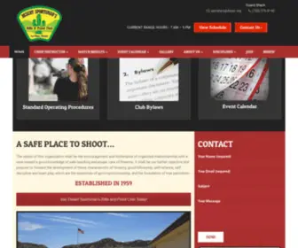 DSRPC.org(Best Shooting Range in Las Vegas) Screenshot