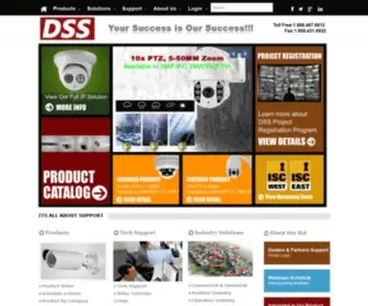 DSS-CCTV.com(DSS CCTV) Screenshot