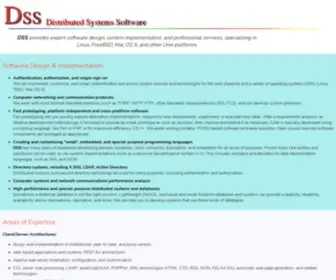 DSS.ca(DSS Distributed Systems Software Inc) Screenshot