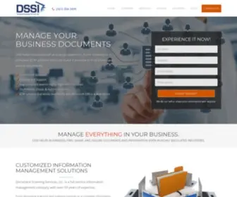 Dssifla.com(Document Scanning and Management) Screenshot