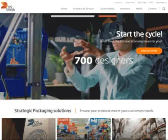 DSsmithpackagingeurope.com(Packaging Solutions) Screenshot