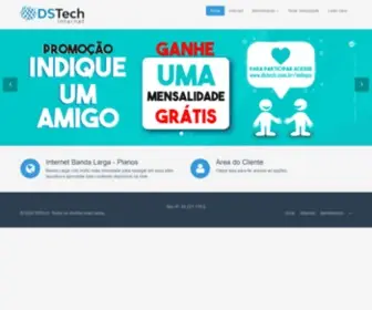 Dstech.com.br(Provedor de Internet) Screenshot
