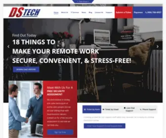 Dstech.us(Arming you with the best IT solutions) Screenshot