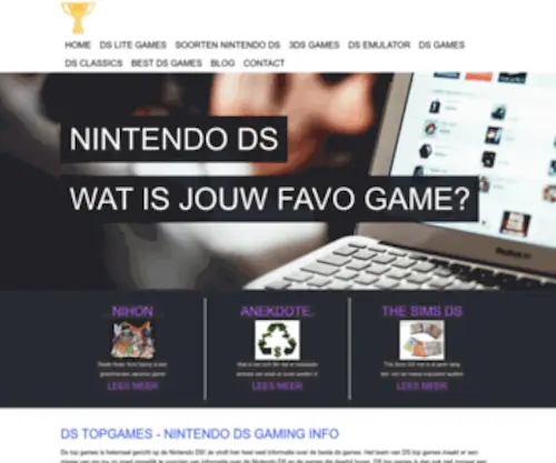 Dstopgames.nl(DS Topgames) Screenshot
