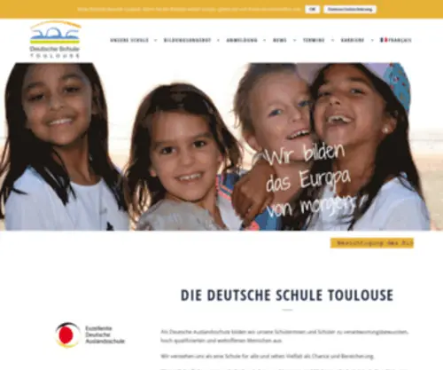 Dstoulouse.fr(Exzellente Deutsche Auslandsschule mit Kindergarten) Screenshot