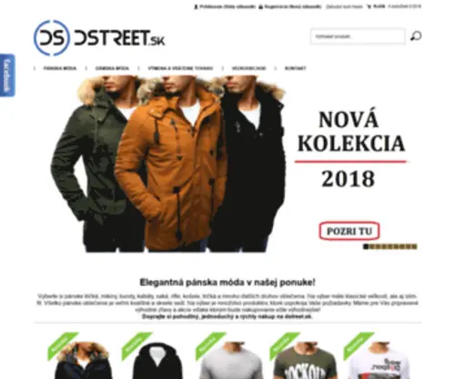 DStreet.sk(Úvod) Screenshot