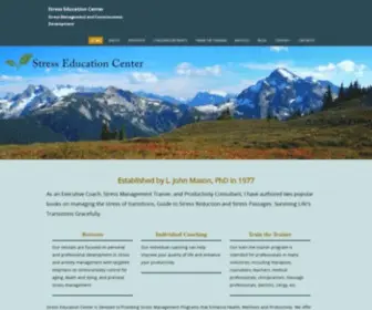 DStress.com(Stress Management and Consciousness Development) Screenshot