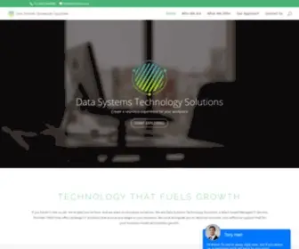 DSTstech.com(General Informatics) Screenshot