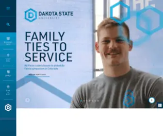 Dsu.edu(Dakota State University) Screenshot