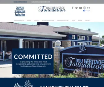 Dsuheritagefoundation.org(Dickinson State University Heritage Foundation) Screenshot