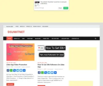 Dsumitnet.com(DSUMITNET) Screenshot