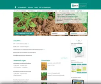 DSV-Saaten.de(Innovation für ihr wachstum) Screenshot