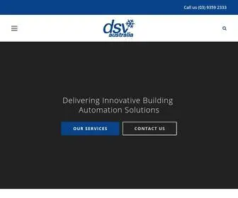 DSV.com.au(Building Automation & Management Systems Specialists) Screenshot