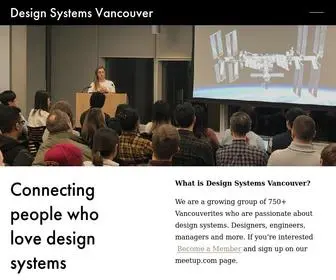 DSV.design(Design Systems Vancouver) Screenshot