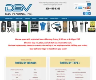 Dsvendinginc.com(D&s vending) Screenshot