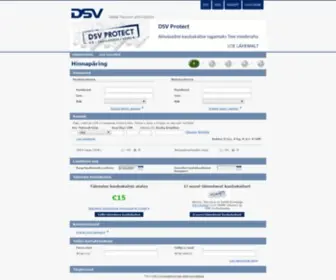 DSVtransport.ee(DSVtransport) Screenshot