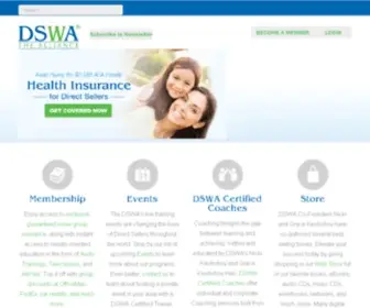Dswa.org(DSWA Direct Selling World Alliance) Screenshot