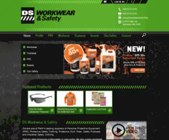 Dsworkwear.com.au(DS Workwear & Safety) Screenshot