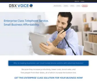 DSxvoice.com(DSX Voice) Screenshot