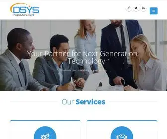 DSysinc.com(DSYS People & Technology) Screenshot