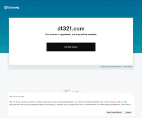 DT321.com(Forsale Lander) Screenshot