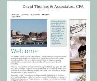 Dtatax.com(David Thomas & Associates) Screenshot