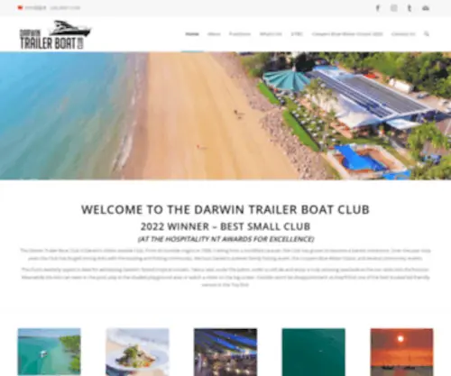 DTBC.com.au(The Darwin Trailer Boat Club) Screenshot