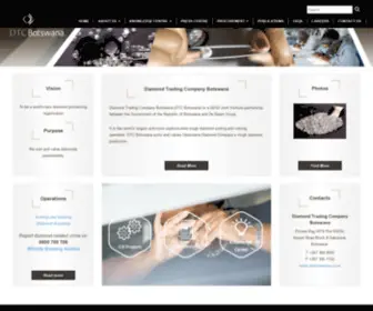 DTcbotswana.com(DTC Botswana) Screenshot