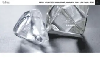 DTC.com(Discover where diamonds from DTC (Diamond Trading Company)) Screenshot