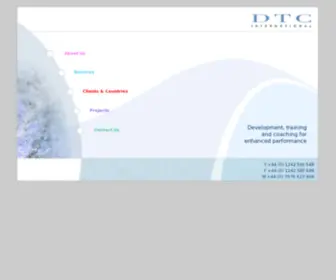 Dtcinternational.co.uk(DTC International) Screenshot
