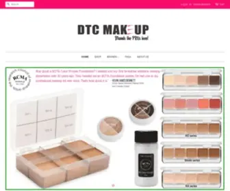 DTcmakeup.com(DTC Makeup) Screenshot