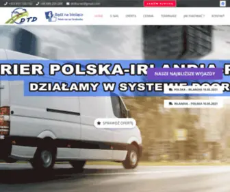 DTD-Kurier.pl(Paczki do Irlandii) Screenshot