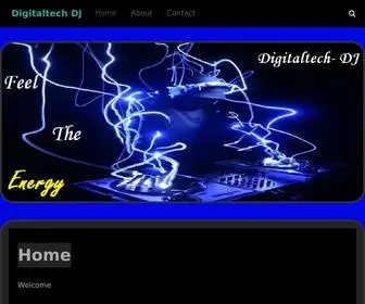 Dtech-DJ.com(Digitaltech DJ) Screenshot