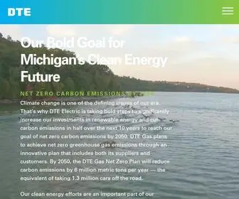 Dtecleanenergy.com(Climate change) Screenshot