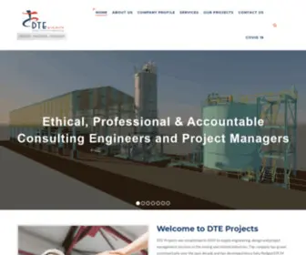 Dteprojects.co.za(DTE Projects) Screenshot