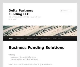 Dterm.com(Delta Partners Funding LLC) Screenshot