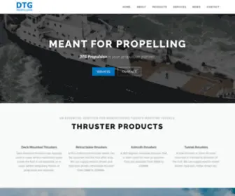 DTG-Propulsion.com(DTG PROPULSION BV) Screenshot