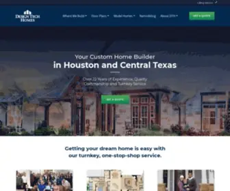 DTH.com(Design Tech Homes) Screenshot