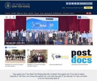 Dthim.org.vn(Viện) Screenshot