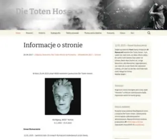 DTH.pl(Die Toten Hosen) Screenshot